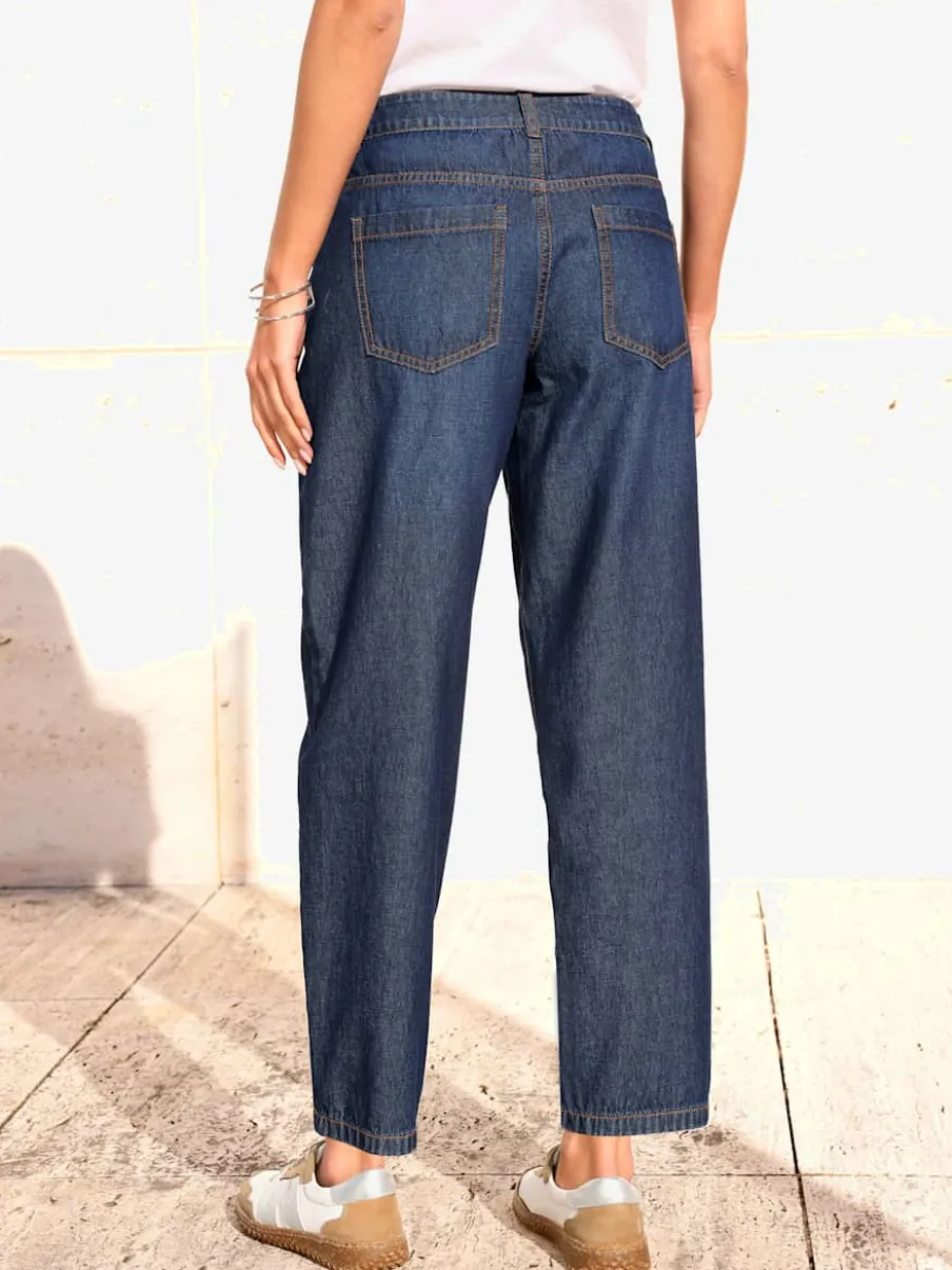 Jean 5 poches coupe barrel