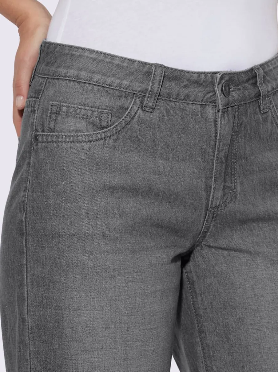 Jean 5 poches coupe barrel