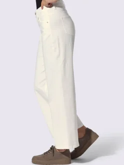 Jean 5 poches coupe large avec élasticité pour confort