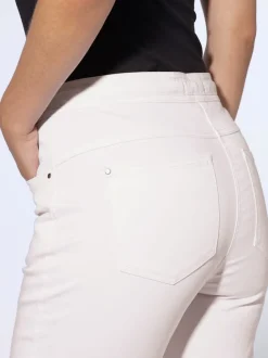 Jean 5 poches décontractés avec cordon à la taille