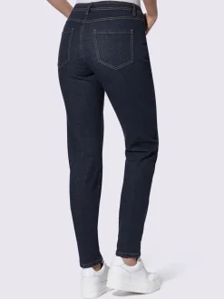 Jean 5 poches en coton extensible idéal pour tous