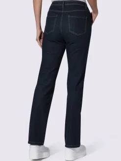 Jean à 5 poches légères en coton extensible indéformable