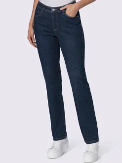 Jean à 5 poches légères en coton extensible indéformable