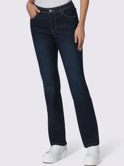 Jean à 5 poches légères en coton extensible indéformable