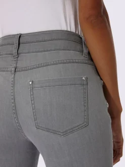 Jean 5 poches mélange coton et lyocell de qualité