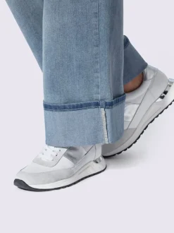 Jean 5 poches revers des jambes fixe