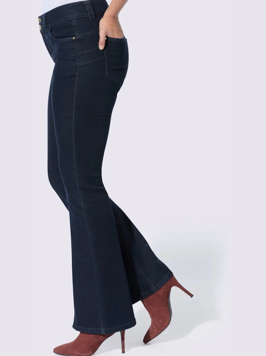 Jean push-up effet « push-up » pour un joli fessier