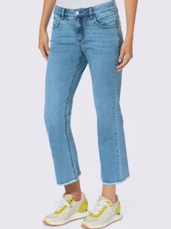 Jean push-up jambes évasées avec poches fantaisie brillantes