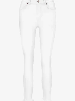 Jean skinny avec effet ventre plat et aspect déchiré