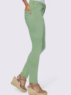 Jean skinny coupe 5 poches en twill confortabilité optimale