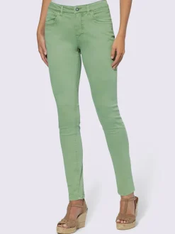 Jean skinny coupe 5 poches en twill confortabilité optimale