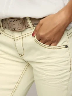 Jean skinny coupe skinny à poches fendues élastique slim