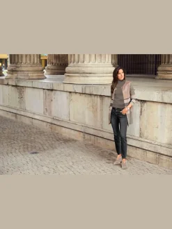 Jean skinny coupe skinny à poches fendues élastique slim