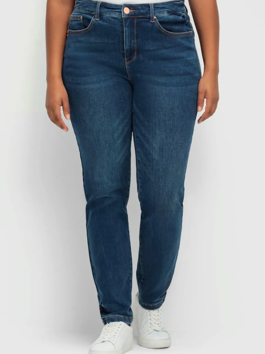 Jean skinny délavé tendance