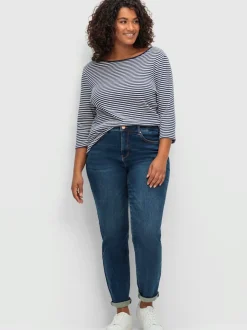 Jean skinny délavé tendance