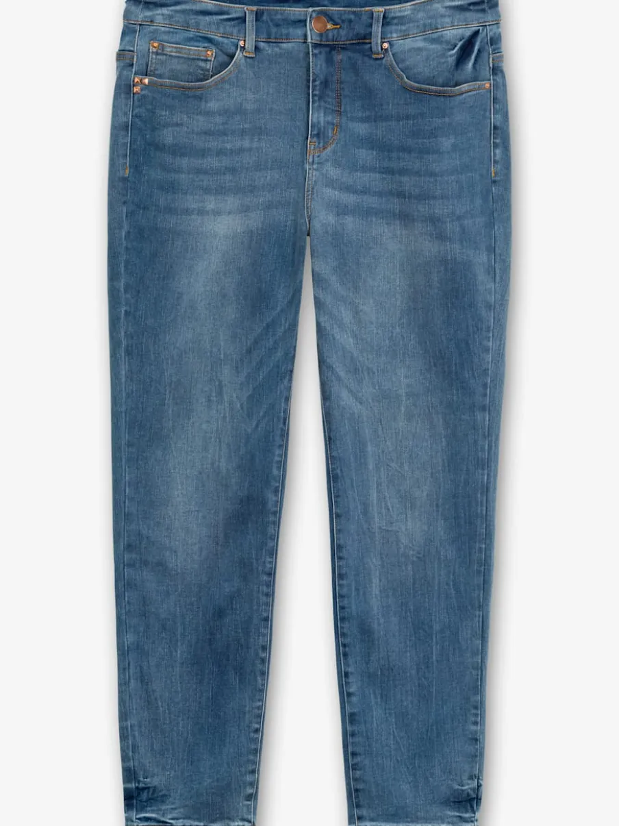 Jean skinny délavé tendance