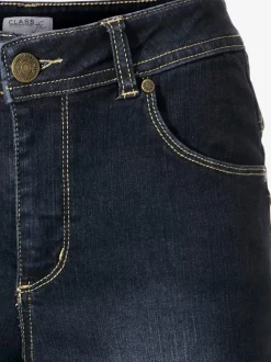 Jean 7/8 slim fit avec effets ventre plat idéalement ajusté