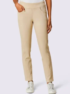 Jean très extensible avec ceinture élastique intérieure raffinée