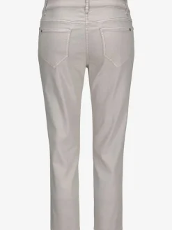 Jegging 7/8 coupe étroite avec poches décoratives et denim élastique