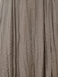 Jupe ample en tissu fluide avec effet froissé élégant