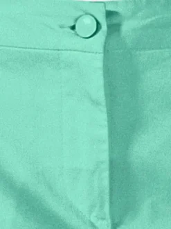Jupe chino moderne droite en coton délavé stylisée