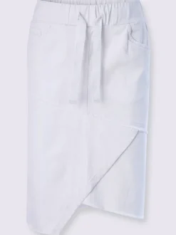 Jupe coton extensible confortable