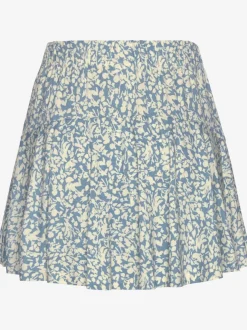 Jupe-culotte imprimée florale avec short intégré confortable