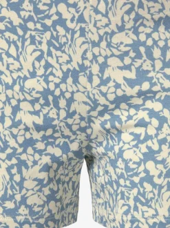 Jupe-culotte imprimée florale avec short intégré confortable