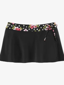 Jupe de plage avec bas de maillot intégré et motifs floraux