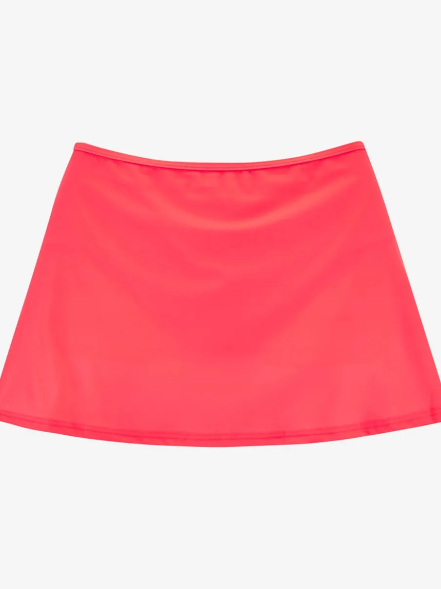Jupe de plage avec bas de maillot intégré et look féminin