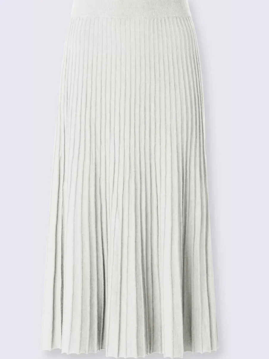 Jupe en tricot ceinture élastique confortable