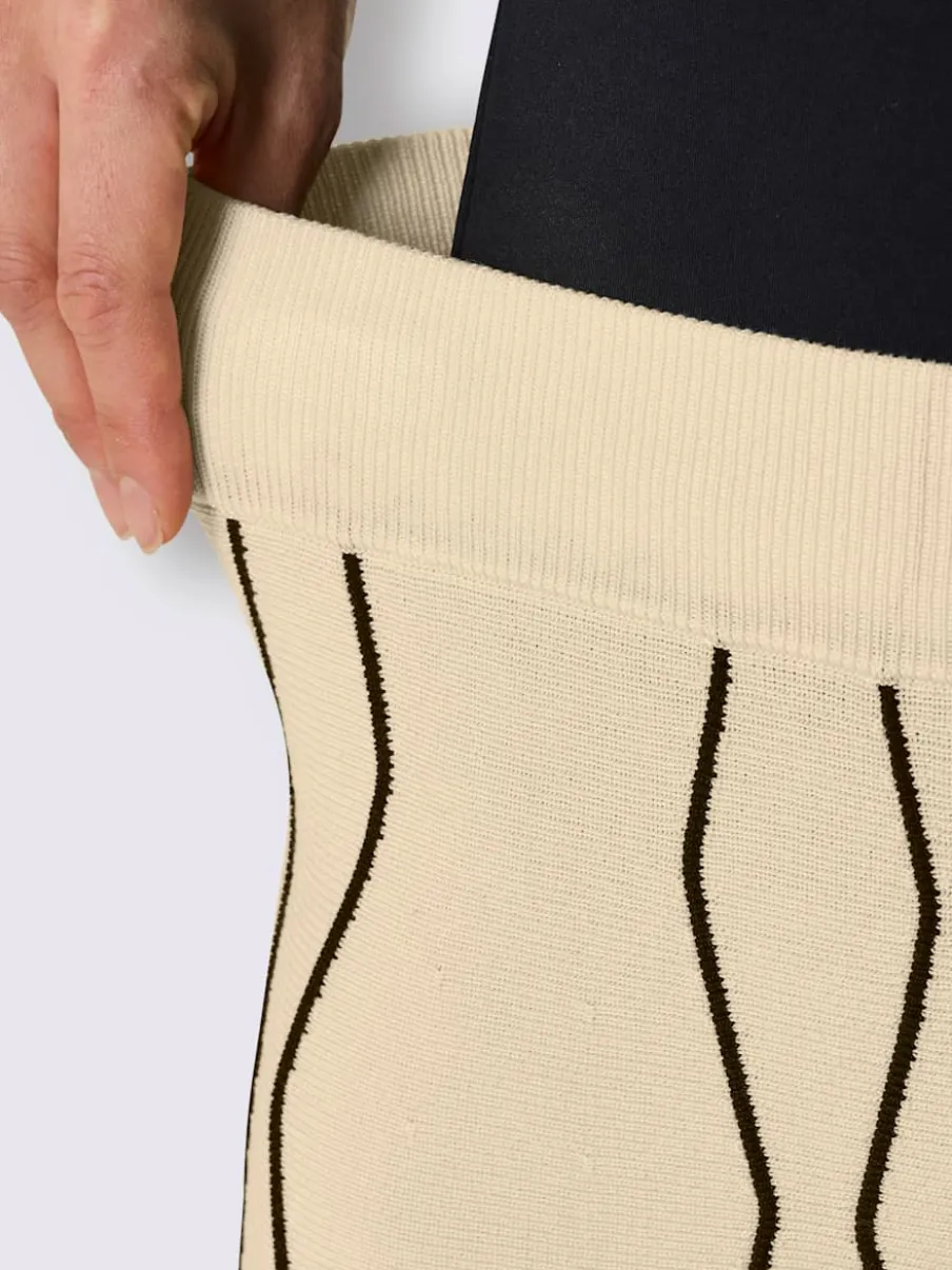 Jupe en tricot tricot fin élégant