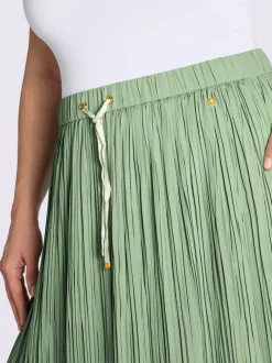 Jupe estivale effet froissé tendance
