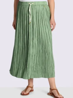 Jupe estivale effet froissé tendance