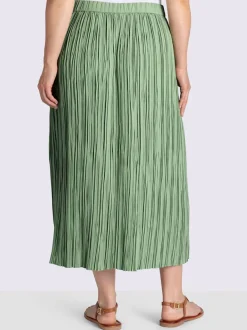 Jupe estivale effet froissé tendance