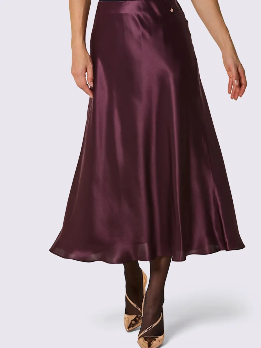 Jupe mélange de soie et viscose de qualité