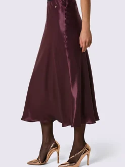 Jupe mélange de soie et viscose de qualité