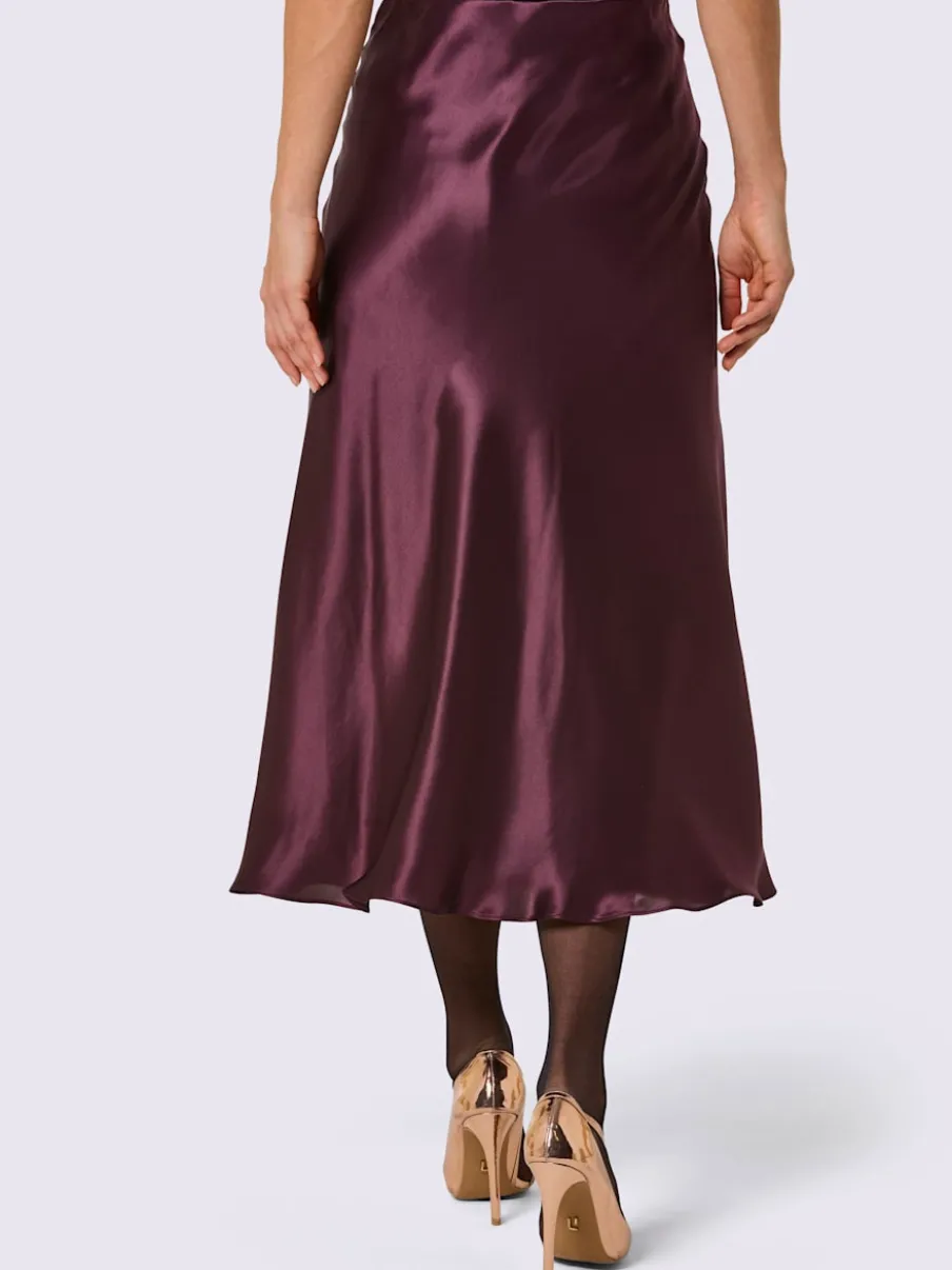 Jupe mélange de soie et viscose de qualité