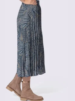 Jupe plissée qualité tissée