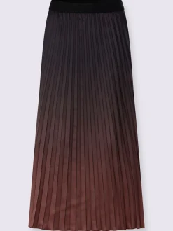Jupe plissée qualité tissée