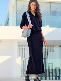 Jupe sweat 55% viscose