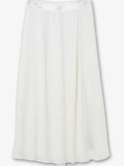 Jupe évasée ceinture gainante élastique