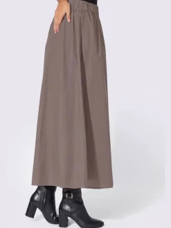 Jupe évasée qualité tissée
