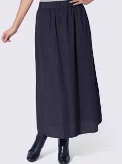 Jupe évasée qualité tissée