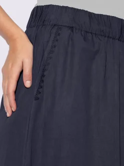 Jupe évasée qualité tissée