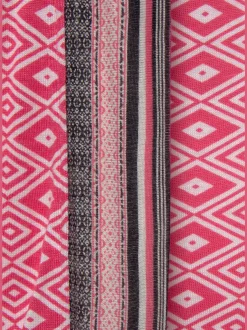 Kimono court avec motif ethnique