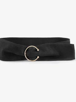 Large ceinture en cuir velours doux de qualité