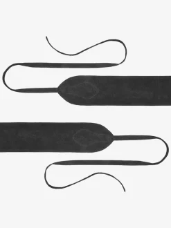 Large ceinture en cuir velours doux de qualité. coupe personnalisée grâce au laçage, idéale pour cintrer la taille