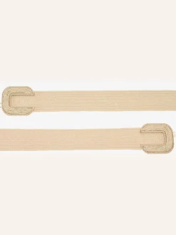 Large ceinture élastique avec boucle décorative