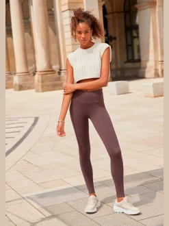 Legging avec haut elastique et style sportif pour loisirs